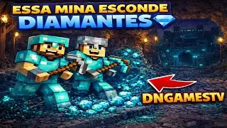 MINECRAFT: &Agrave; PROCURA DE DIAMANTE EP 02.  💎