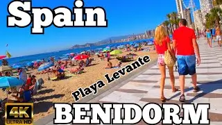 4K BENIDORM - Levante Beach - Playa de Levante 2022