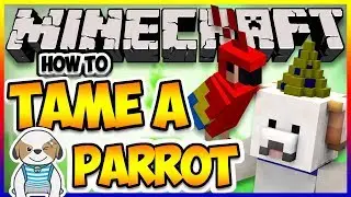 Minecraft How To Tame A Parrot NO COOKIES