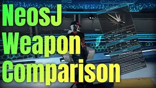 The True Power of Neos Justitean Weapons | Damage Comparisons | PSO2:NGS