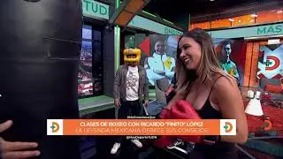 mariazel en vestido negro escotado