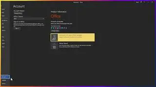 Switch Microsoft Office 2021 from Dark Mode to Light Mode