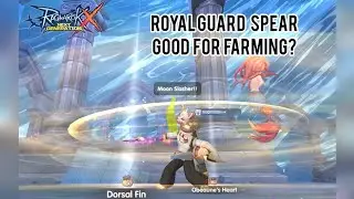 [ROX] Royal Guard Spear - The Small Mob's sweeper.