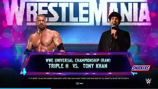 WWE 2K25 Online: Off The Record - Triple H Vs Tony Khan