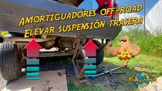 Mejorar y elevar la suspensión trasera de un SEAT PANDA para uso Off-Road