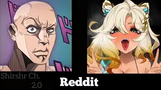 ANIME vs REDDIT (The Rock Reaction Meme) | GENSHIN IMPACT part 61