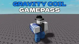 Как сделать игровой пропуск Gravity Coil (Roblox)
