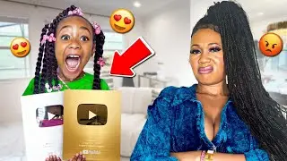 MOM DESTROYS Daughter’s YOUTUBE PLAY BUTTON, What Happens Next Is SHOCKING!