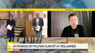 KD anklagar S för smutskastning via trollfabriker - Nyhetsmorgon (TV4)