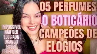 05 *PERFUMES O BOTICÁRIO* QUE SÃO CAMPEÕES DE ELOGIOS! MELHORES E MAIS POTENTES PERFUMES O BOTICÁRIO