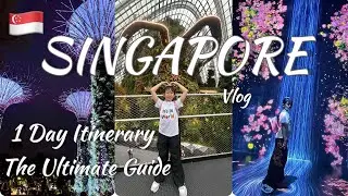 🇸🇬From Airport to Mondrian Duxton Hotel / Xiao Ya Tou / Art Museum/Gardens By The Bay / Cloud Forest
