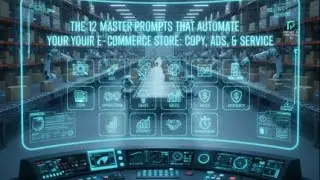 The 12 Master Prompts That Automate Your E-commerce Store: Copy, Ads, & Service