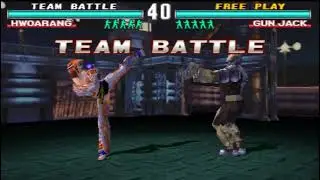Hwoarang New costume 😍 | Tekken 3 Team Battle Playthrough
