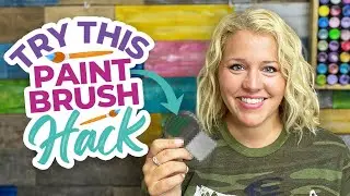 Quick Paint Brush Cleaning Hack to Save YEARS On Your Brush&rsquo;s Life!