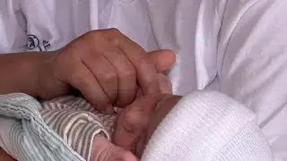 Baby girl survives car crash straight after birth