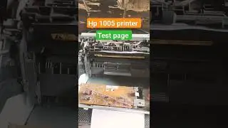 hp 1005 printer test page without scanner unit Epson test page #shortvideo #epson #hplaptop