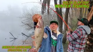 Fishing NEW Delta Waters! American Legion Park! NONSTOP Action! #fishing #delta #fish #family #fun