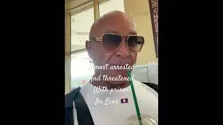 Almost arrested at Luang Prabang train station #corruptpolice #laos