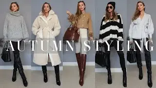 AUTUMN TRY ON HAUL // October 2022 // Styling new in pieces for fall.
