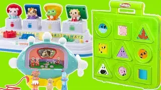 Best LEARNING Shapes Toys IN THE NIGHT GARDEN Twirlywoos PLAYSKOOL Animals Bloksters
