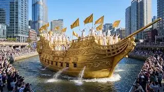 Luxury Yacht Parade Australia 2026  Elegant River Cruise Festival in Cinematic 4K