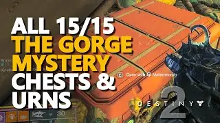 All The Gorge Mystery Chests & Urns Destiny 2