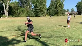 Quarterback Hunter Helms private workout conducted by Perry Orth QB1 Athletics and InfiniT Football