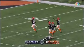 Sam Hubbard With The 98 Yard Fumble Recovery🔥🔥🔥🔥