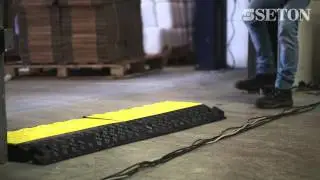Heavy Duty Anti-trip Rubber Cable Protector| Seton UK