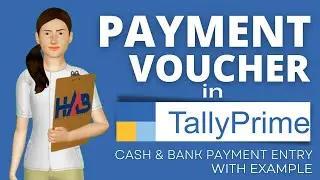 Как создать платёжный ваучер в Tally Prime | Учебное пособие по Tally Prime