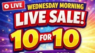 Coffee & Collectibles  Morning LIVE sale ☕ Vintage Fun Starts Now with@TwoOldGuysVintageandResale