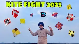 Kite fight 2025😍|| patangbazi in Amritsar🪁|| kite flying vlog ||