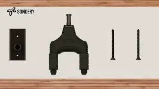 Guitar Wall Mount Hanger, Auto Lock and Adjustable for Guitar, Ukulele, Bass, Banjo and Mandolin