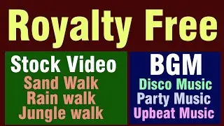Free Background music Beach - Upbeat - Party Music | Sand walk, Rain walk, Jungle Walk Stock Video