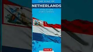 Netherlands Flag Evolution 1384 - Today