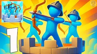 Archery Bastions - Gameplay Walkthrough - Destroy All Towers (iOS, Android)