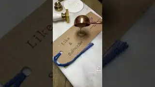 Day 56/100 Thank You Bookmark -Satisfying Wax Seal Stamp #theAVOworkshop