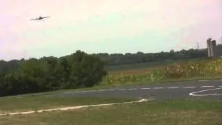 DA-120 в AeroWorks Yak 54 &mdash; Видео полета 1