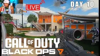 Playing Call Of Duty Black Ops 7 Multiplayer live while sick Day 10 