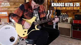 No Talking...Just Tones | Knaggs Keya J D1 TV Yellow Gloss-Relic