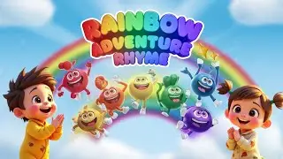 Trendy Rainbow Kids Rhyme: Interactive Kids Song | Fun Learning with DoodleBells