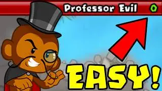 Easily Beat the NEW Professor Evil Challenge... (Bloons TD Battles)