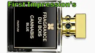 Cannabis Blue Parfum Fragrance Du Bois (First impressions)