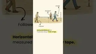 Chain Surveying - Chaining #chaining #surveyingtools #civilengineeringbasics