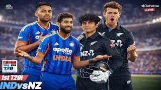 New Zealand Tour Of India | 1st T20I I INDvsANZ LIVE | Game Changer 5