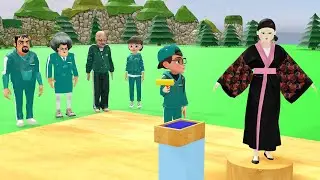 Scary Teacher 3D vs Squid Game Choose the Right Color Tralala Tralala Brainrot  Challenge