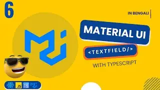 🔥 Textfield & Input | Material Ui Tutorial in bengali | React js