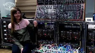 Nik Void in the Moog Sound Lab - Supersonic Festival