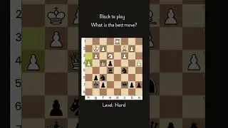 Black to Play & Find the BRILLIANT WIN! ♟ (Hard Chess Puzzle Challenge)