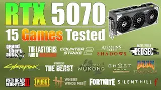 RTX 5070 12GB : 15 Games Tested - Worth the upgrade in 2026?